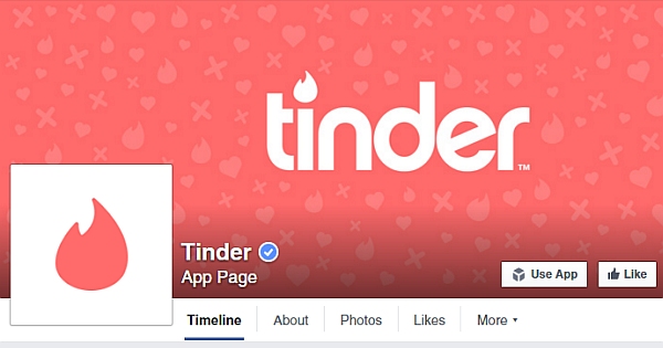 Conexión con Facebook y Fan Pages de Tinder